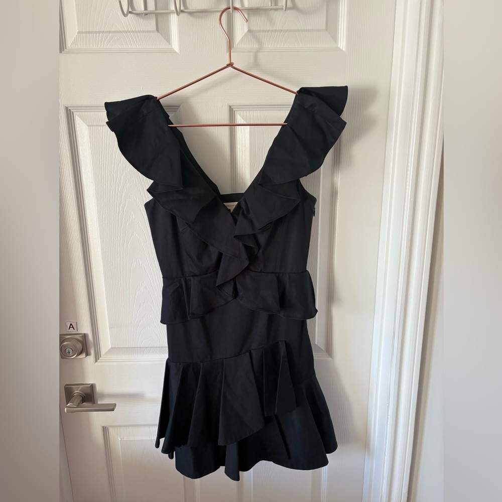 Rebecca Taylor Ruffle Mini Dress Size 2